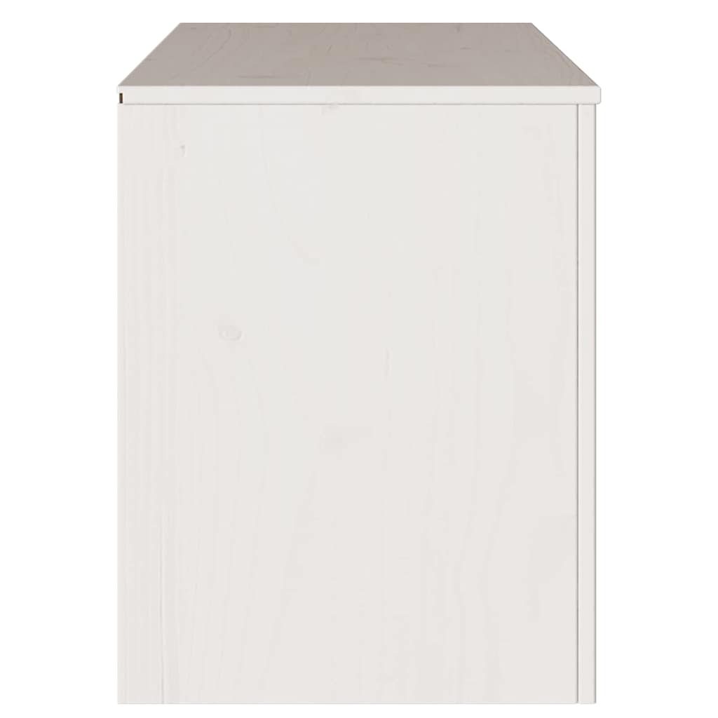 TV spintelė su stalčių Drammen Balta 99 x 43 x 55 cm