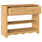 Konsolinis stalas su stalčių Drammen Ąžuolo 89.5 x 37 x 73 cm