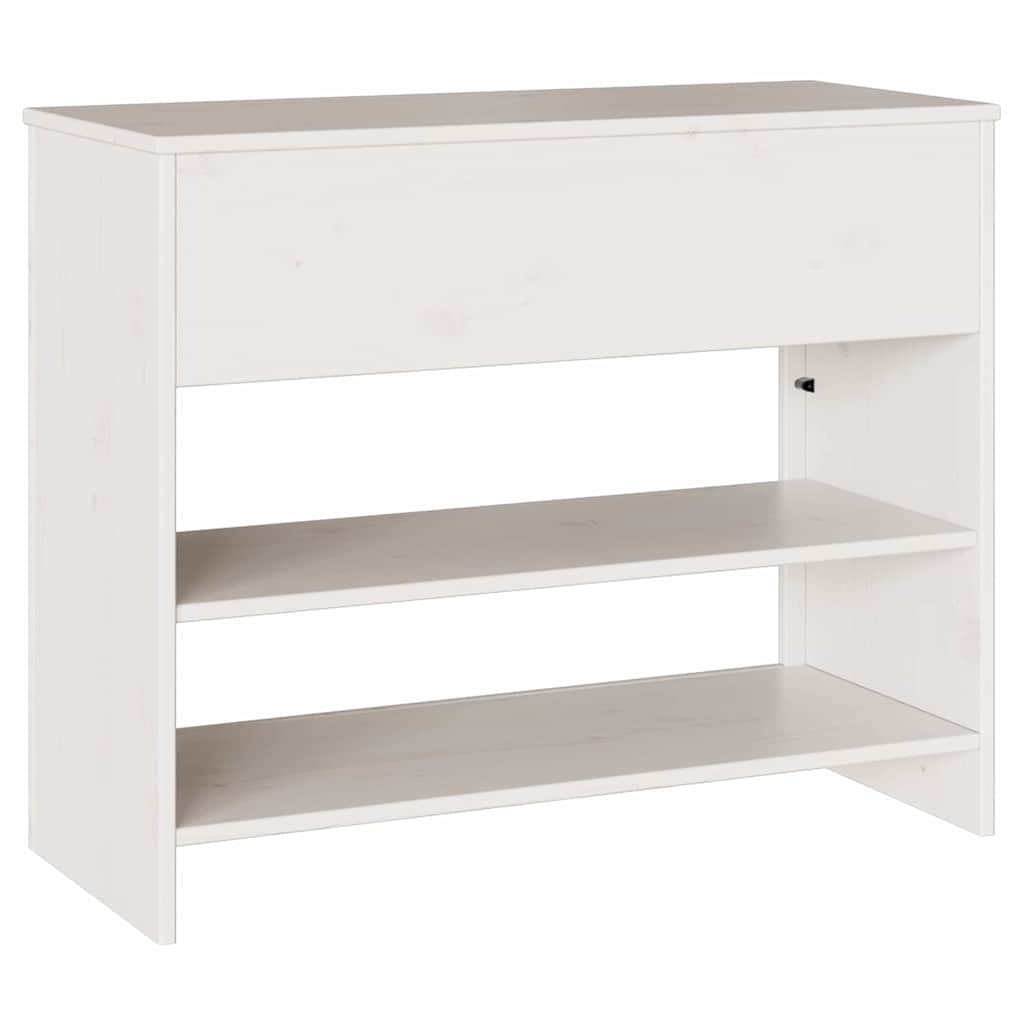 Konsolinis stalas su stalčių Drammen Balta 89.5 x 37 x 73 cm