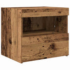 Naktinis staliukas 2 pcs Sena mediena 50 x 40 x 45 cm