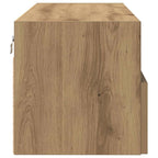 TV sieninė spintelė 2 pcs artisano ąžuolo 100 x 30 x 30 cm