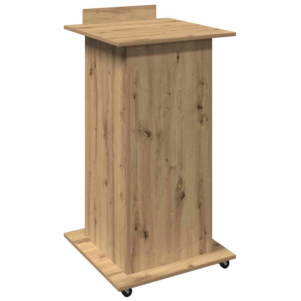 Podiumas Amatininkų ąžuolas 55 x 55 x 107 cm Apdirbta mediena