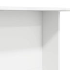 Valgomojo stalas Balta 110 x 60 x 75 cm Apdirbta mediena