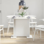Valgomojo stalas Balta 110 x 60 x 75 cm Apdirbta mediena