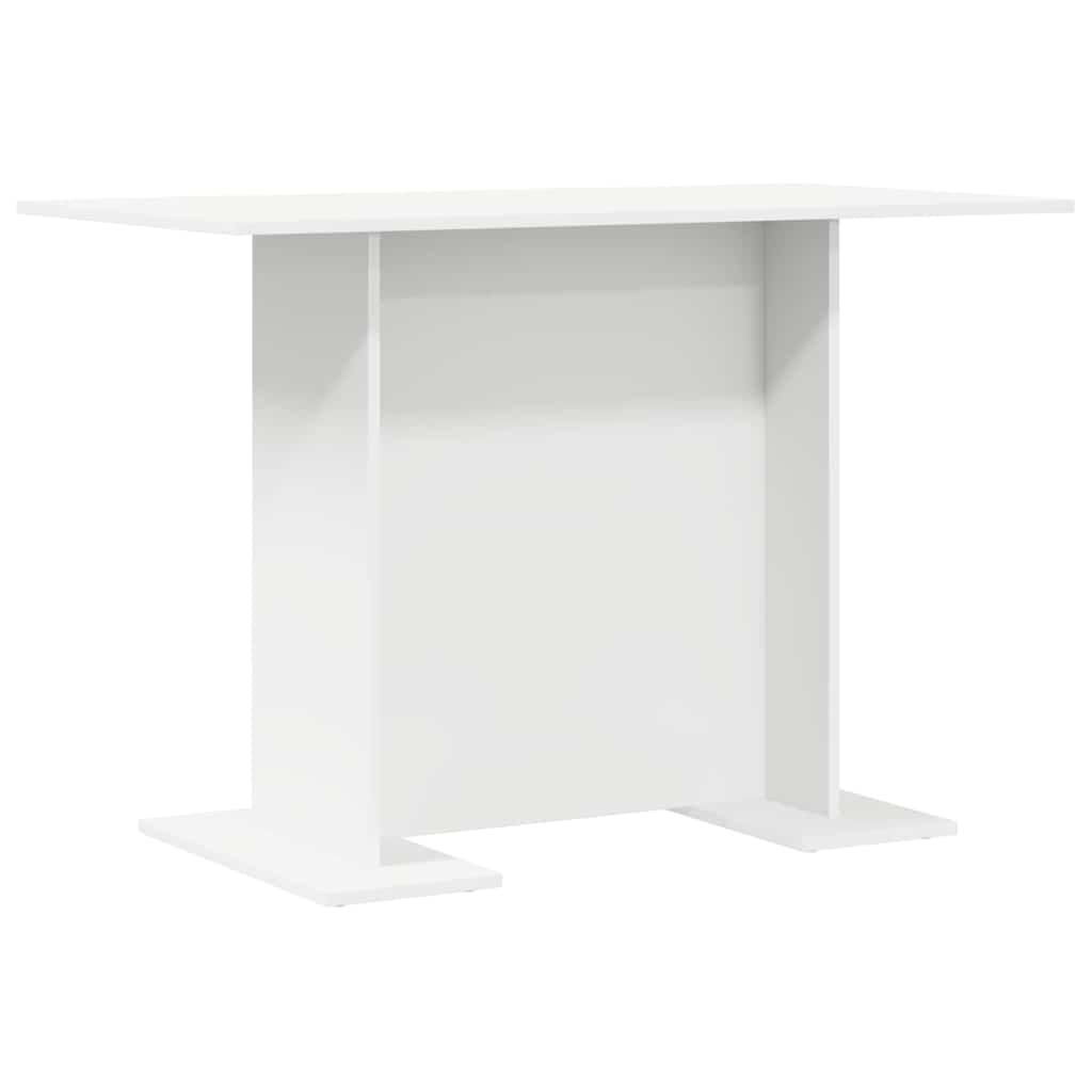 Valgomojo stalas Balta 110 x 60 x 75 cm Apdirbta mediena