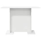 Valgomojo stalas Balta 110 x 60 x 75 cm Apdirbta mediena