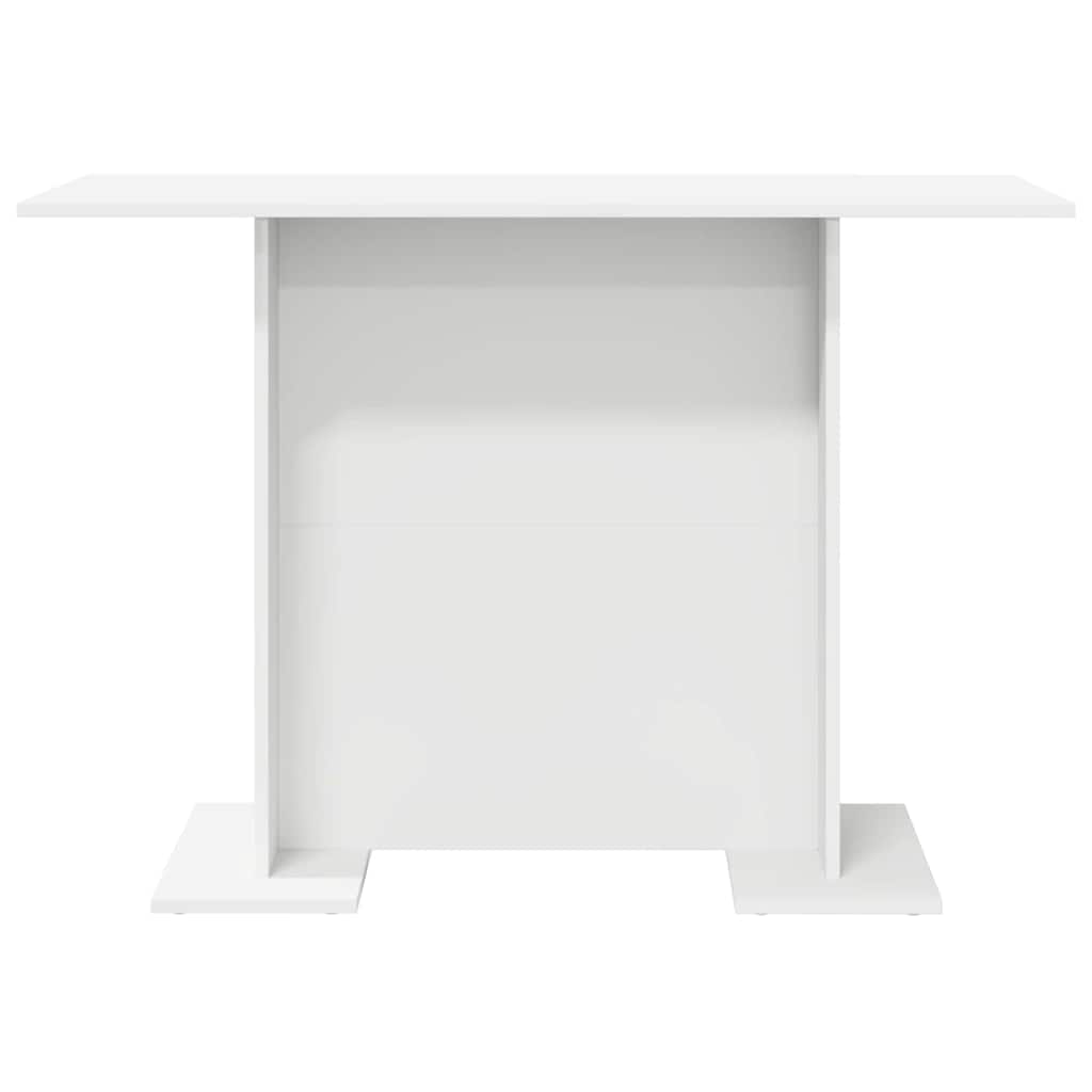 Valgomojo stalas Balta 110 x 60 x 75 cm Apdirbta mediena