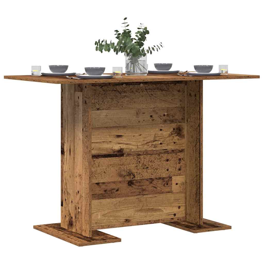 Valgomojo stalas Sena mediena 110 x 60 x 75 cm Apdirbta mediena