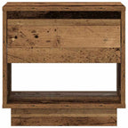 Naktinis staliukas 2 pcs Sena mediena 45 x 34 x 44 cm