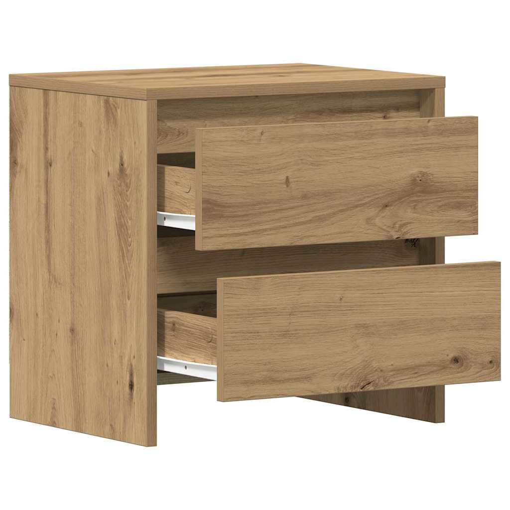Šalia lovos spintelė 2 pcs artisano ąžuolo 45 x 34 x 44.5 cm