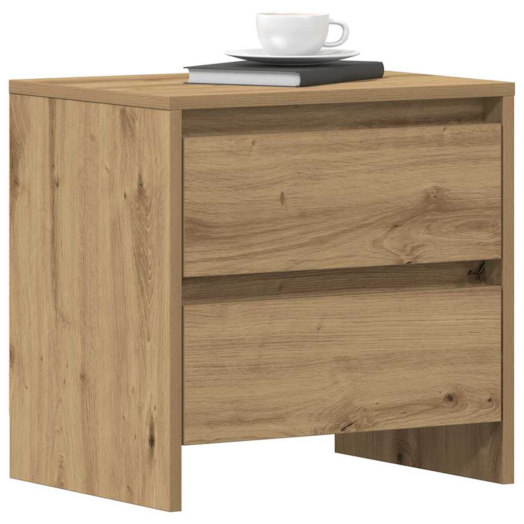 Šalia lovos spintelė 2 pcs artisano ąžuolo 45 x 34 x 44.5 cm