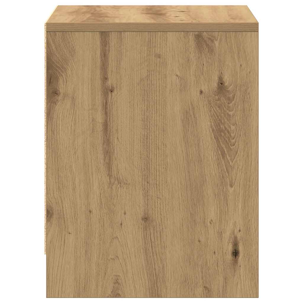 Šalia lovos spintelė 2 pcs artisano ąžuolo 45 x 34 x 44.5 cm