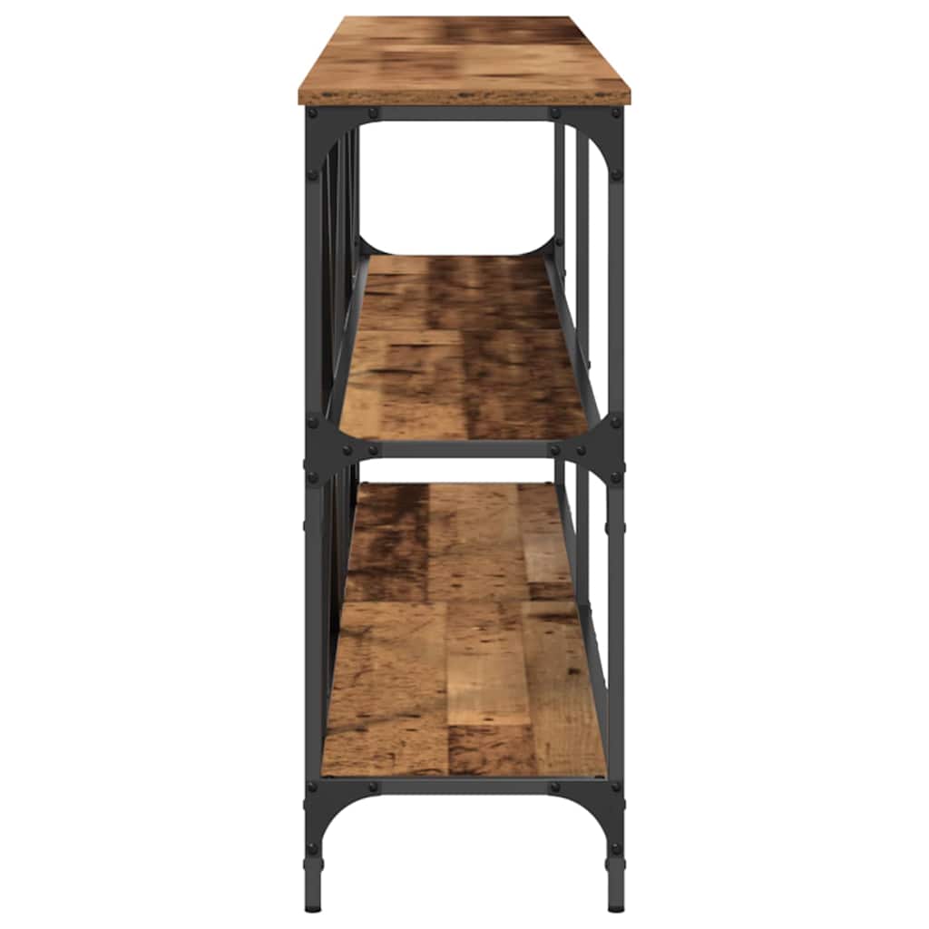 Konsolinis stalas Ruda 200 x 30 x 75 cm Apdirbta mediena