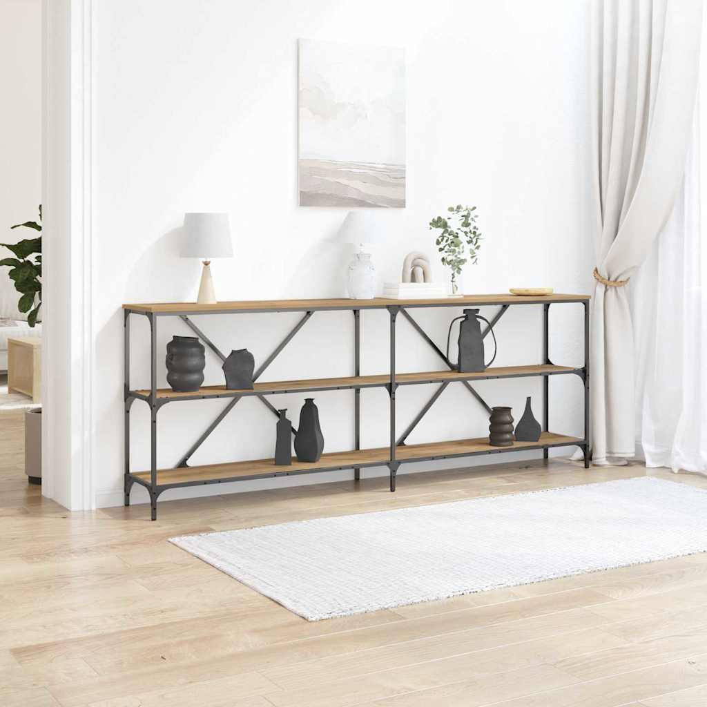 Konsolinis stalas Ruda 200 x 30 x 75 cm Apdirbta mediena