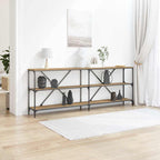 Konsolinis stalas Ruda 200 x 30 x 75 cm Apdirbta mediena