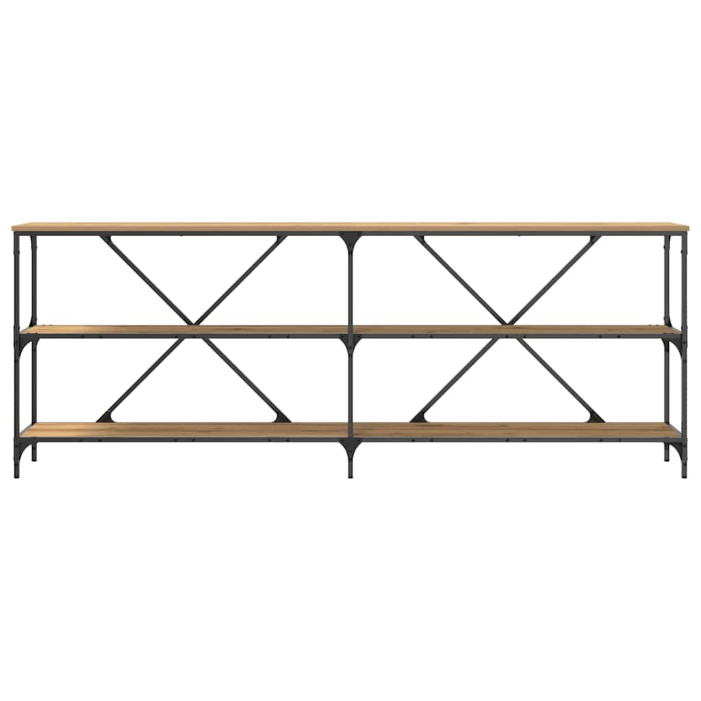 Konsolinis stalas Ruda 200 x 30 x 75 cm Apdirbta mediena