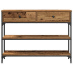 Konsolinis stalas su stalčių Sena mediena 100 x 25 x 75 cm