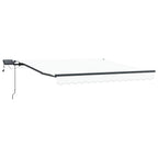 Ištraukiama markizė oranžinė ir ruda 300 x 250 cm audinys