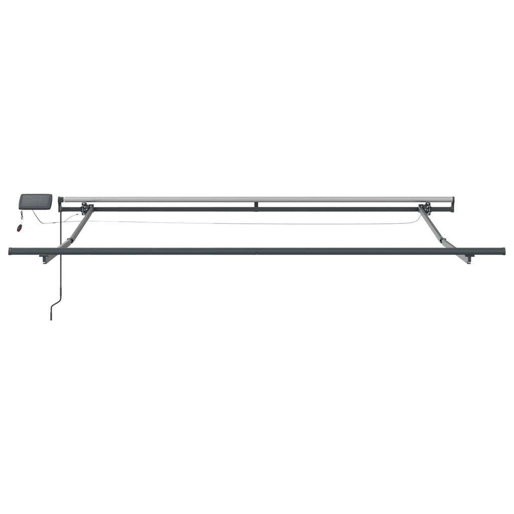 Ištraukiama markizė oranžinė ir ruda 300 x 250 cm audinys