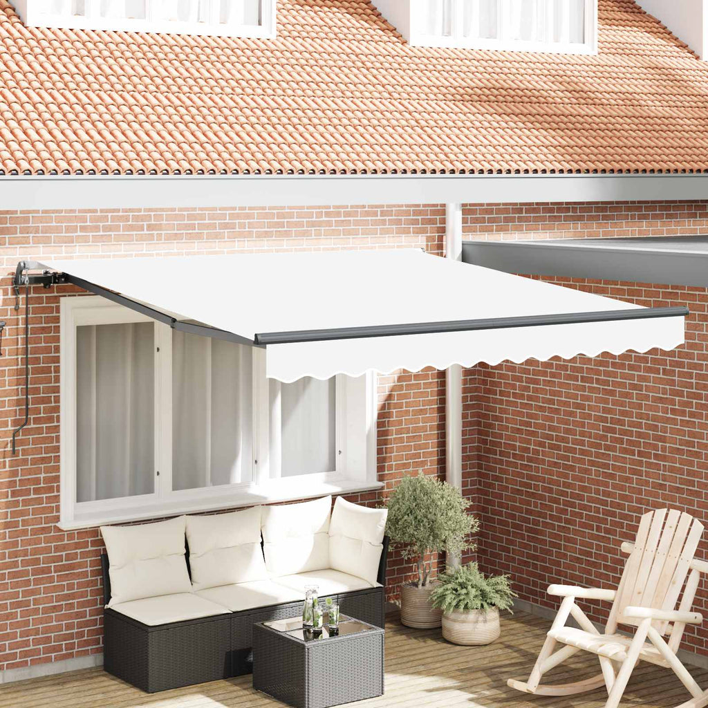 Ištraukiama markizė Raudona ir Juoda 350 x 250 cm
