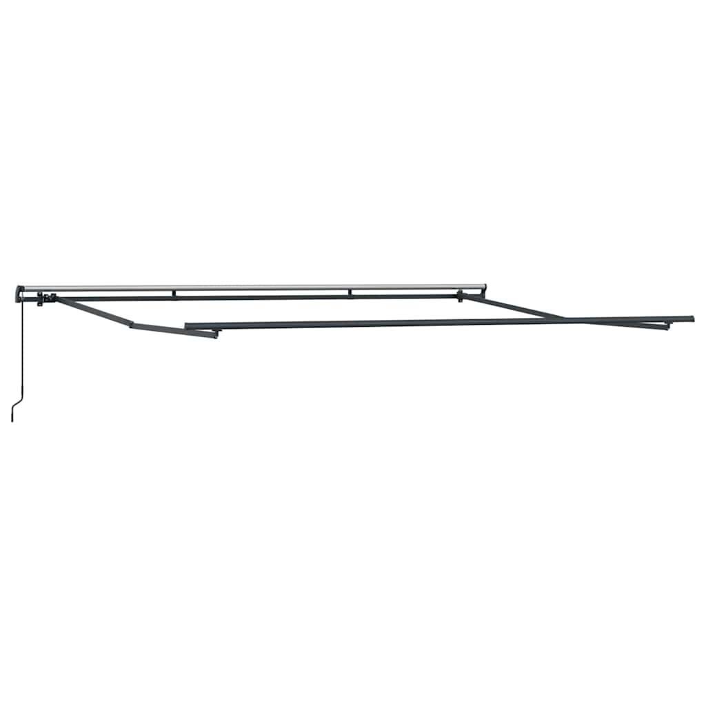 Ištraukiama markizė Juoda 300 x 250 cm Poliesteris ir plienas