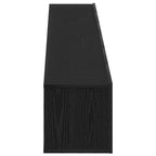 TV spintelių komplektas 3 pcs Juodas ąžuolas 80 x 30 x 30 cm