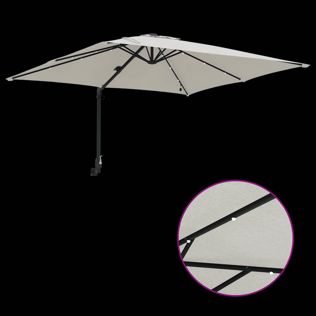 Sodo skėtis 248,5 x 247,5 x 160 cm