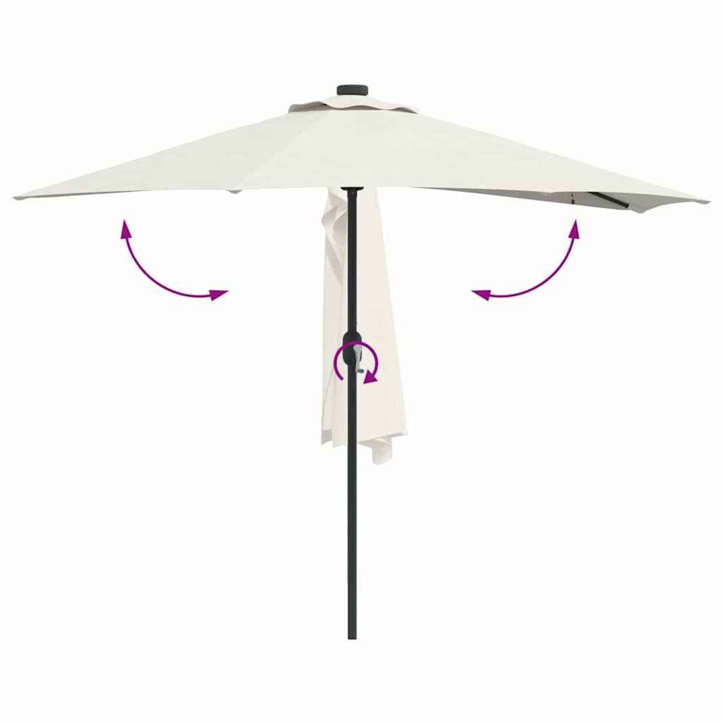 Sodo skėtis 294 x 150 x 224 cm