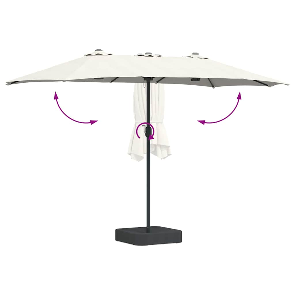 Sodo skėtis 385 x 209 x 244 cm
