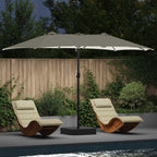 Sodo skėtis 385 x 209 x 244 cm Poliesteris