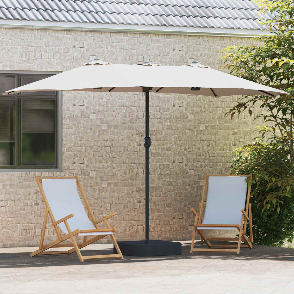 Sodo skėtis 385 x 209 x 244 cm Poliesteris