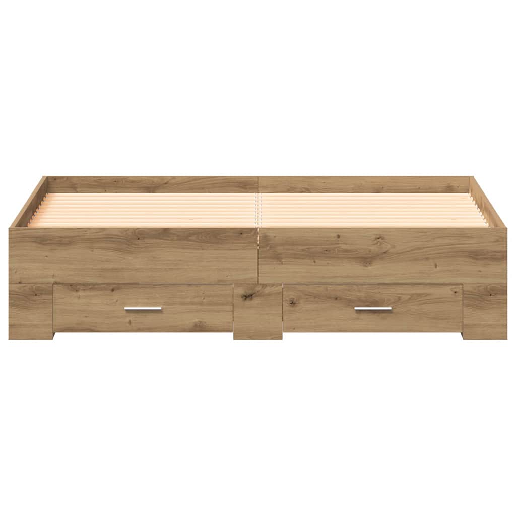 Lovos rėmas Amatininkų ąžuolas 140 x 190 cm Apdirbta mediena