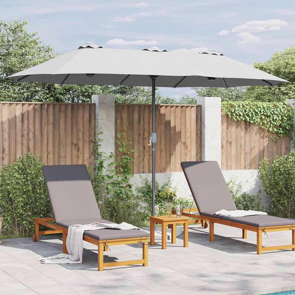 Sodo skėtis Azurblau 370 x 197 x 239 cm