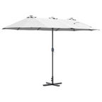Sodo skėtis Azurblau 370 x 197 x 239 cm