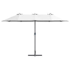 Sodo skėtis Azurblau 370 x 197 x 239 cm