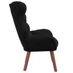 krėslas Juoda 69 x 74 x 93 cm Aksomas