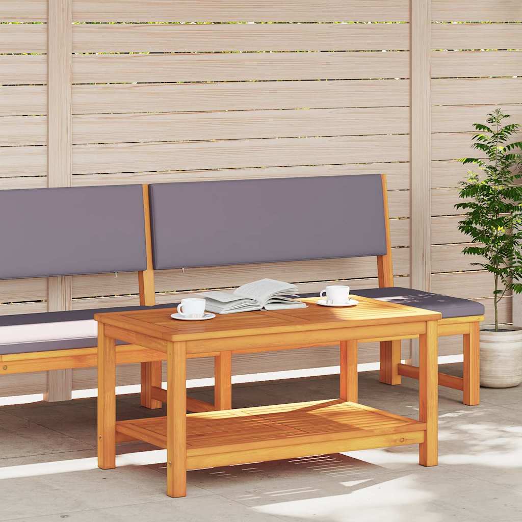Kavos staliukas Ruda 110 x 55 x 45 cm akacijos medienos masyvas