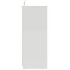 Kreidas stalas su lentyna Balta ir pilka 120 x 45 x 118,5 cm