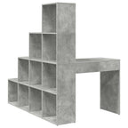 Kampinis rašomasis stalas Betono pilka 101,5 x 149,5 x 149,5 cm