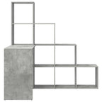 Kampinis rašomasis stalas Betono pilka 101,5 x 149,5 x 149,5 cm
