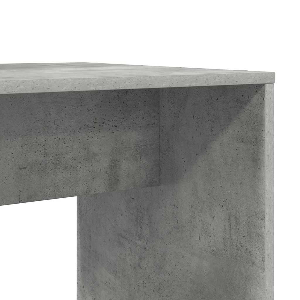 Stalas Betono pilka 138,5 x 55 x 143 cm Apdirbta mediena