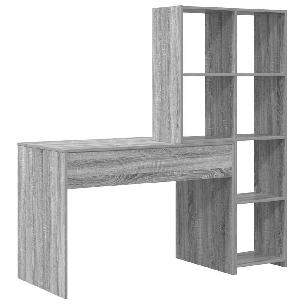 Stalas Pilkas Sonoma 138,5 x 55 x 143 cm Apdirbta mediena
