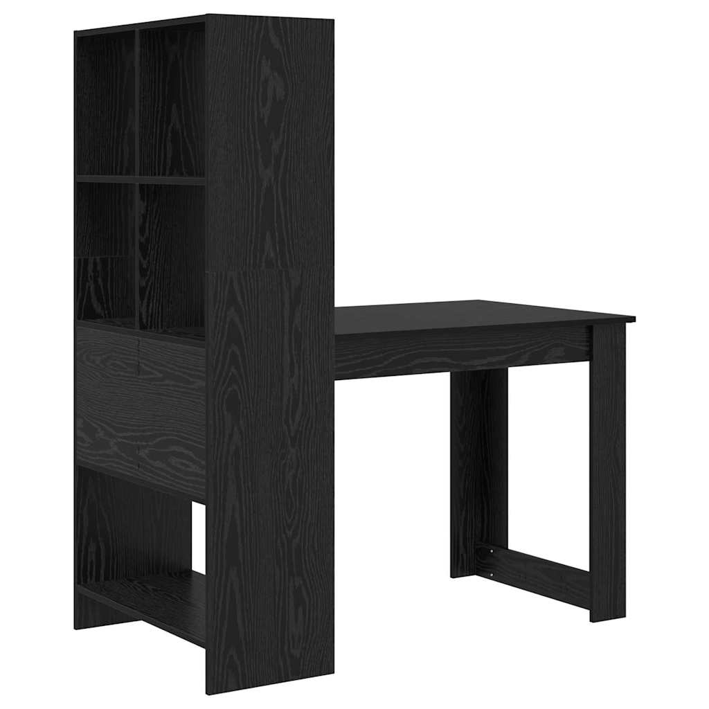 Stalas Juodas ąžuolas 122 x 67 x 145 cm Apdirbta mediena