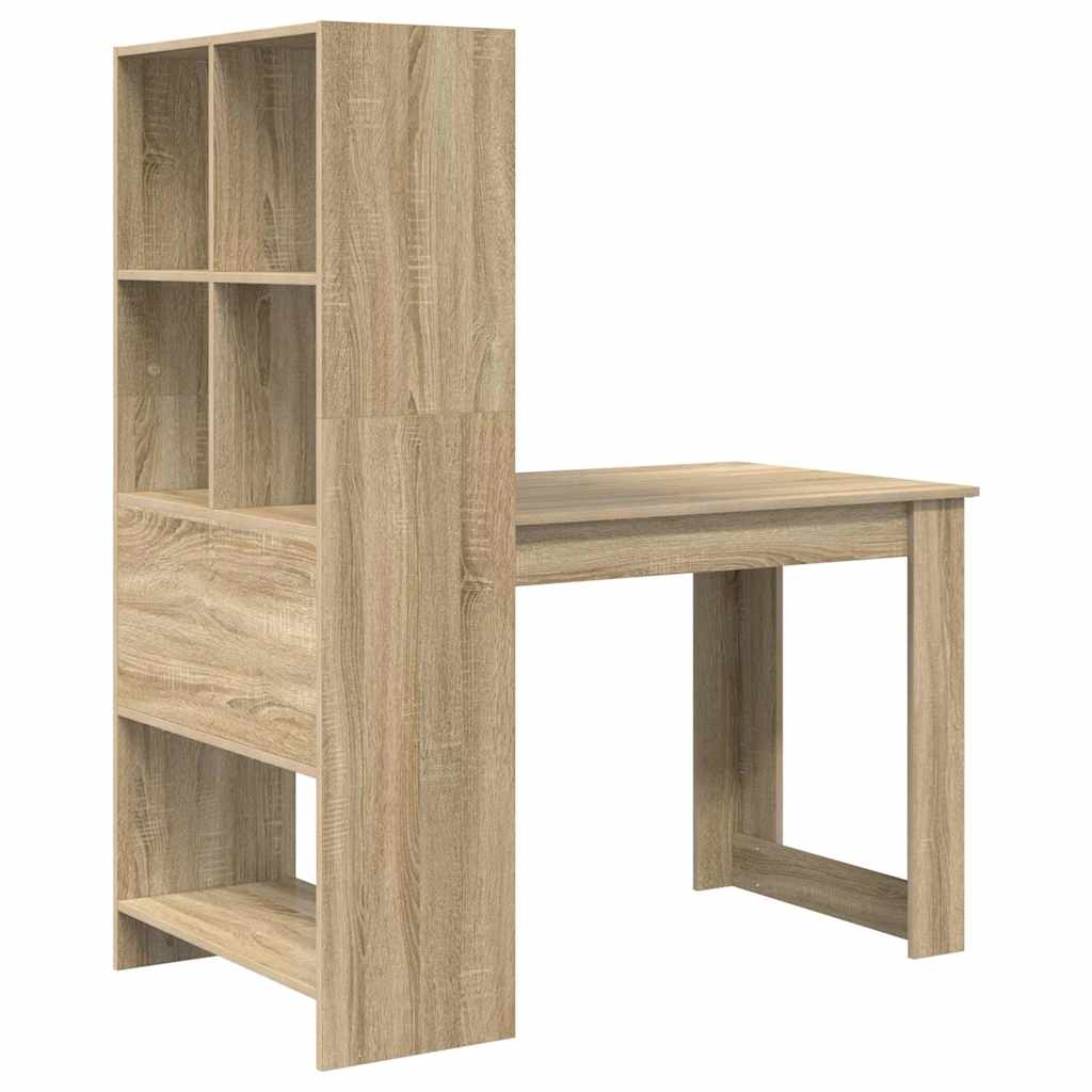 Stalas Sonoma ąžuolas 122 x 67 x 145 cm Apdirbta mediena