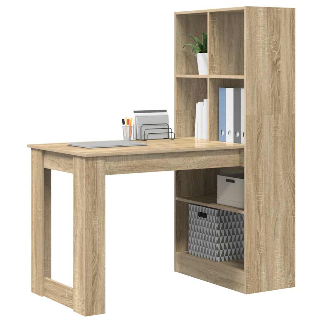 Stalas Sonoma ąžuolas 122 x 67 x 145 cm Apdirbta mediena