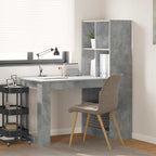 Stalas Betono pilka 122 x 67 x 145 cm Apdirbta mediena