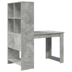 Stalas Betono pilka 122 x 67 x 145 cm Apdirbta mediena