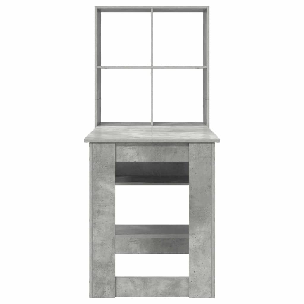 Stalas Betono pilka 122 x 67 x 145 cm Apdirbta mediena