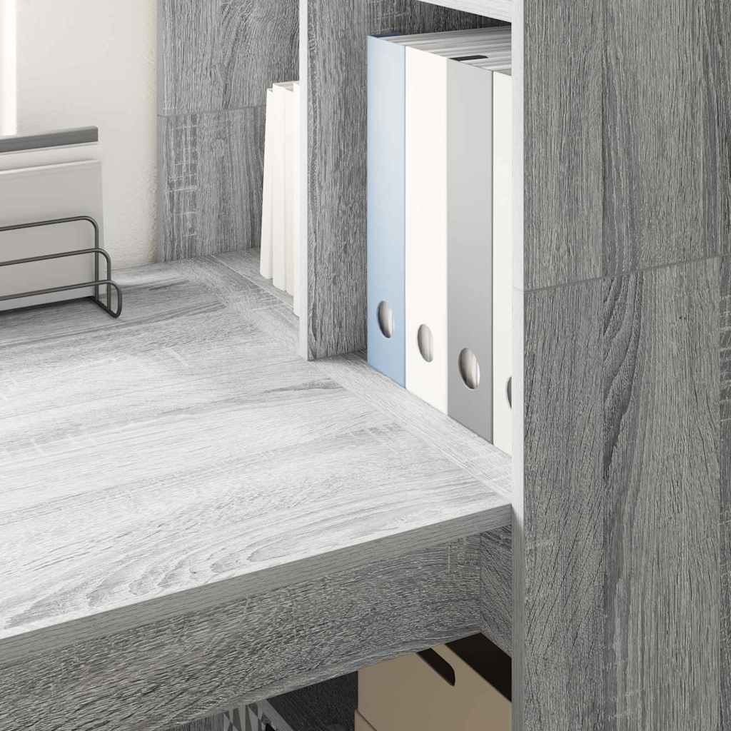 Stalas Pilkas Sonoma 122 x 67 x 145 cm Apdirbta mediena