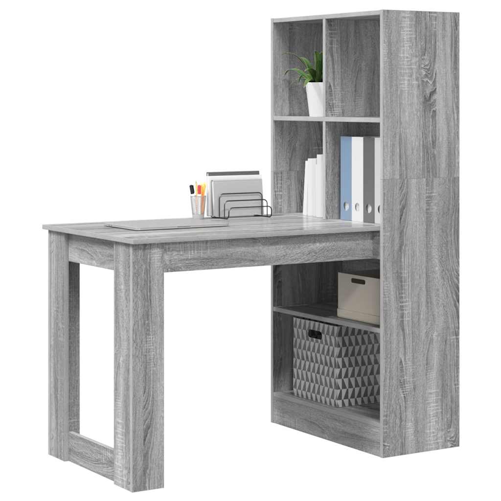 Stalas Pilkas Sonoma 122 x 67 x 145 cm Apdirbta mediena